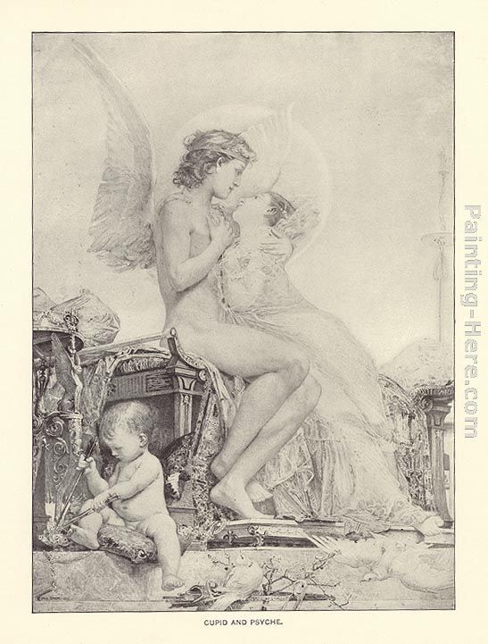Paul Jacques Aime Baudry Cupid and Psyche